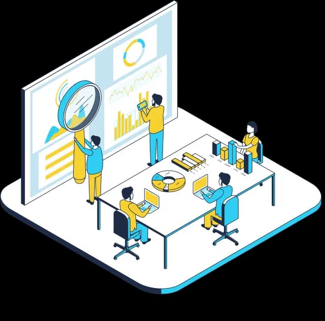 Transparent intelligence architecture illustration